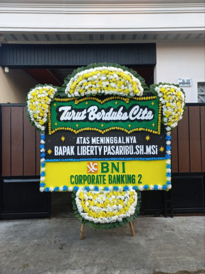 Papan Bunga Duka di Wirobrajan