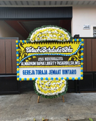 Papan Bunga Duka di Wirobrajan