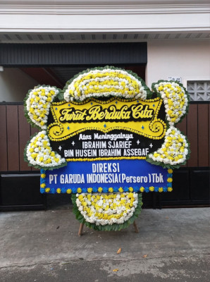 Papan Bunga Duka di Wirobrajan