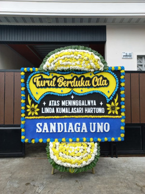 Papan Bunga Duka di Wirobrajan