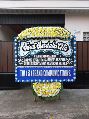 Papan Bunga Duka di Wirobrajan